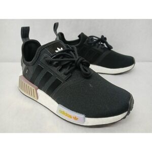 Adidas Women's NMD_R1 Lifestyle Shoes GY8537‎ Black Iridescent Sz 6